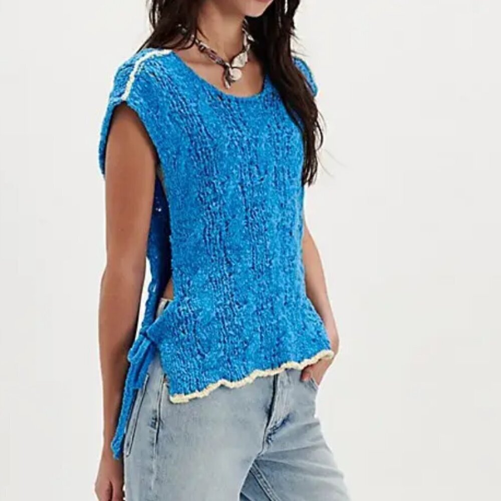 NWT Free People Arlo Tank in Malibu Combo